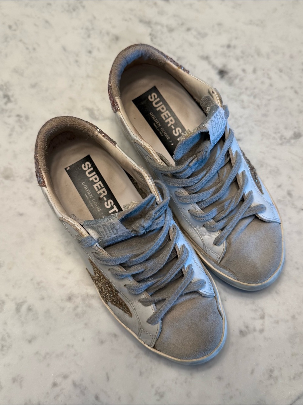 Golden Goose Super Star Low-Top Sneakers Size 36 (6)